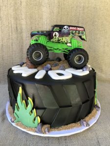 monster truck birthday cake-Monster truck cakesss pan