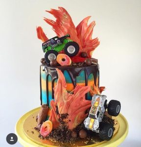monster truck cake ideas - Monster truck cake pan