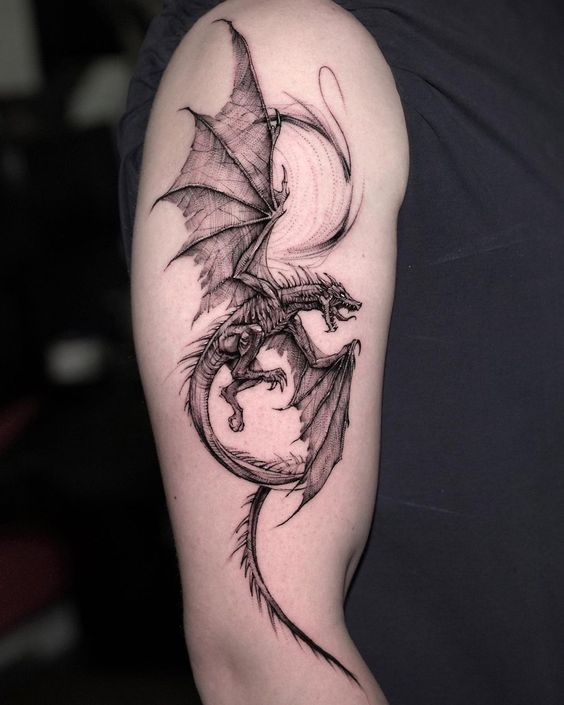 Dragon Tattoo - Stunning Tattoo Designs