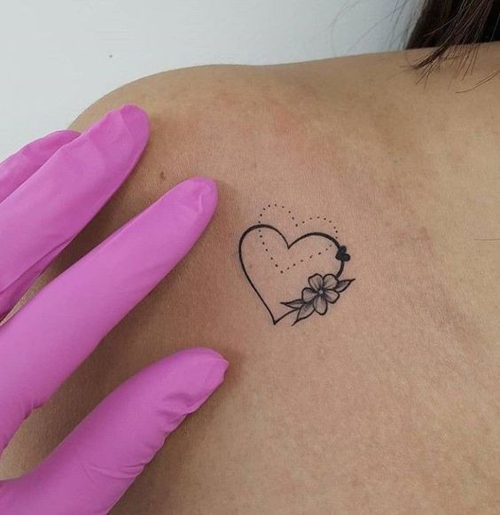 Heart Tattoo - Most Beautiful Small Tattoo