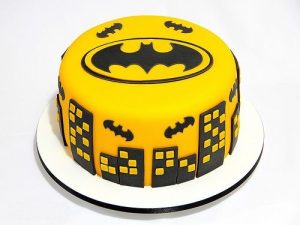 batman birthday cake - small birthday batman cake idea