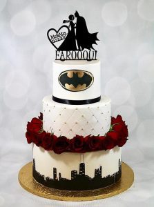 batman cake ideas - amazing wedding batman cake idea