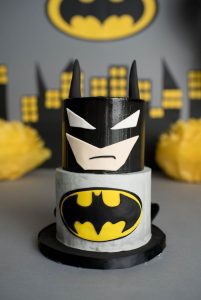 batman cake ideas - small beautiful batman cake idea