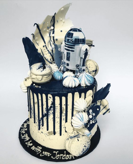 easy star wars cake - Easy Darth Vaders cake