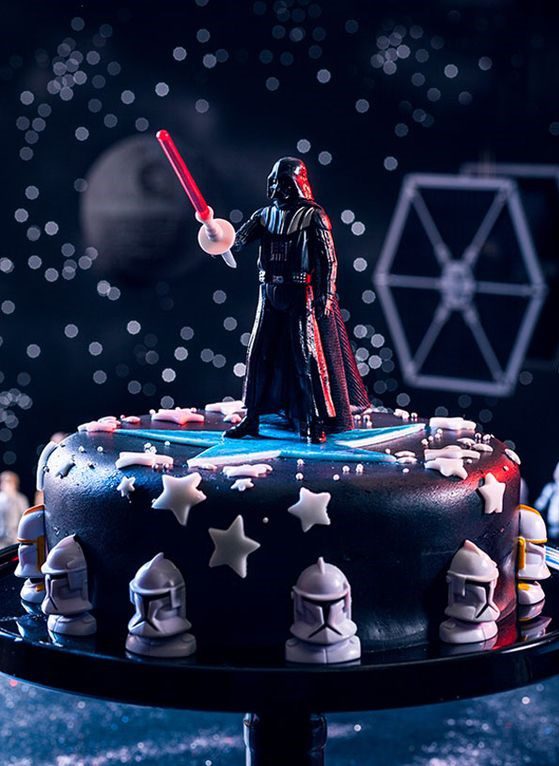 easy star wars cake - Lego Star Wars cakess