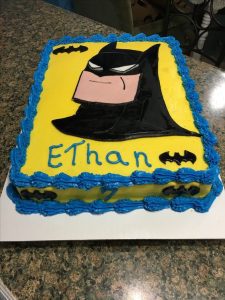 simple batman cake design - batman face cake designs