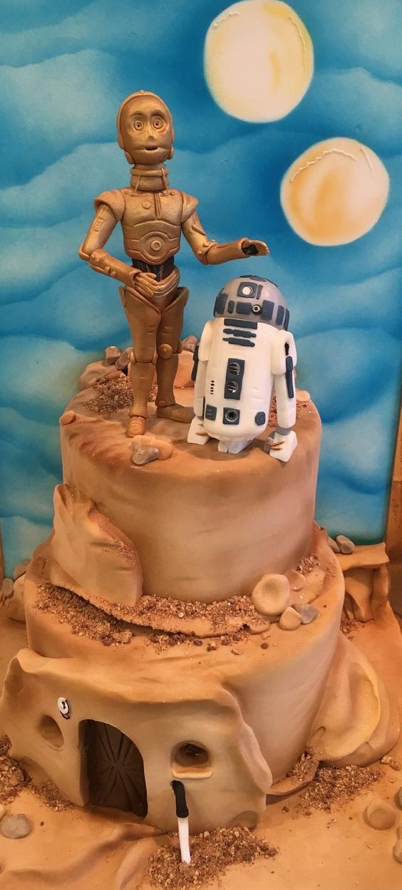 star wars birthday cake - Star Wars Cakes Popsi