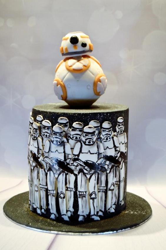 star wars birthday cake - Star Wars Cakes Popsic