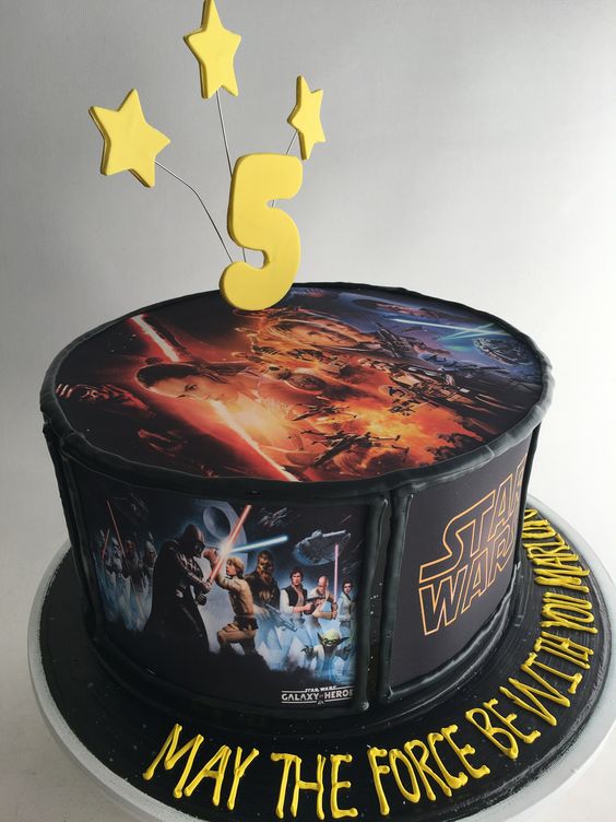 star wars birthday cake - Star Wars Cakes Popsicles