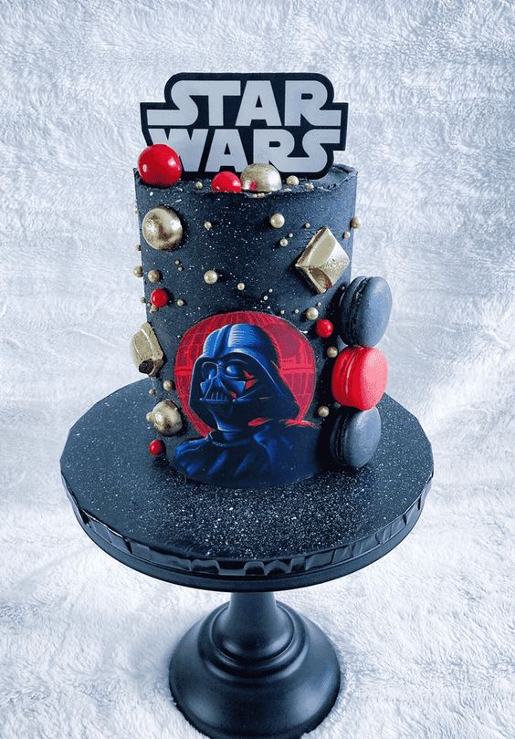 star wars birthday cake - Star Wars Wedding cake