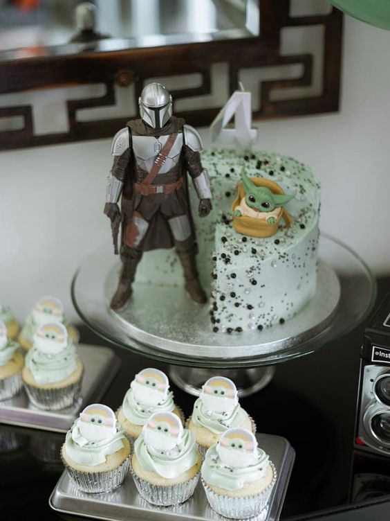 star wars cake design - Star Wars Cake Popsic