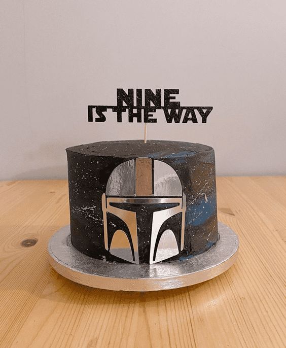 star wars cake design - Star Wars Cake buttercream