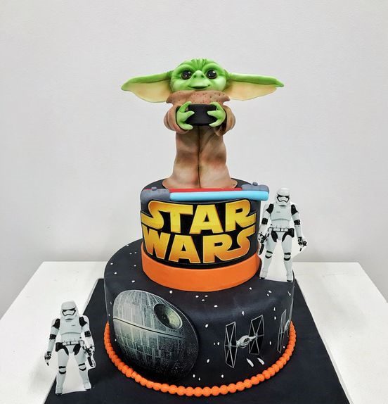 star wars cake design - Stars Wars Cake buttercream