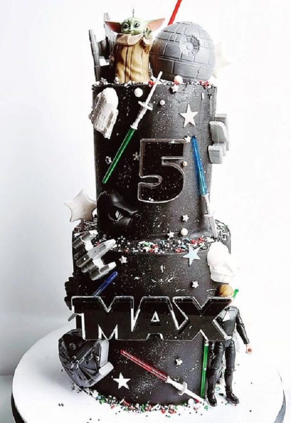 star wars cake ideas - Star Wars Cake Darth Vader