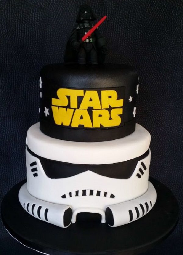 star wars cake ideas - Star Wars Cake buttercream