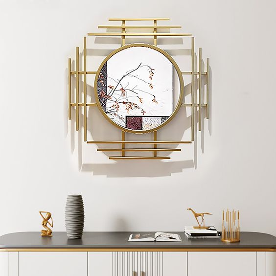 gold mirror wall decor - Gold Mirror Wall Decor For Living Room
