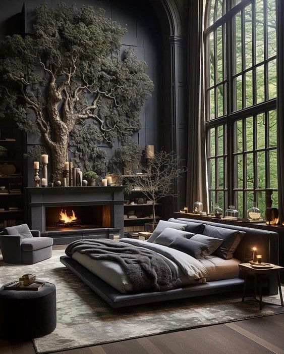 luxury black bedroom furniture - Bedroom Sets