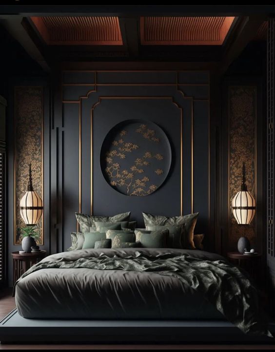 luxury gothic black bedroom - Gothic Bedroom Ideas