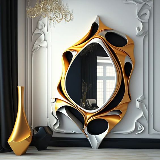modern mirror wall decor - Walls Mirrors Decoration Ideas