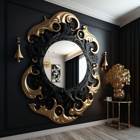round mirror wall decor - Round mirror Designs