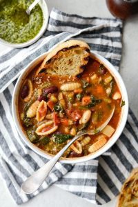 Classic Minestrone Soup - Classic minestrone soup recipe easy
