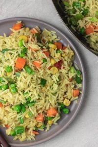 Extra Vegetable Fried Rice - Extra vegetable fried rice ingredients