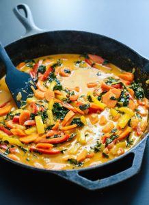 Thai Red Curry with Vegetables - Easy thai red curry with vegetables